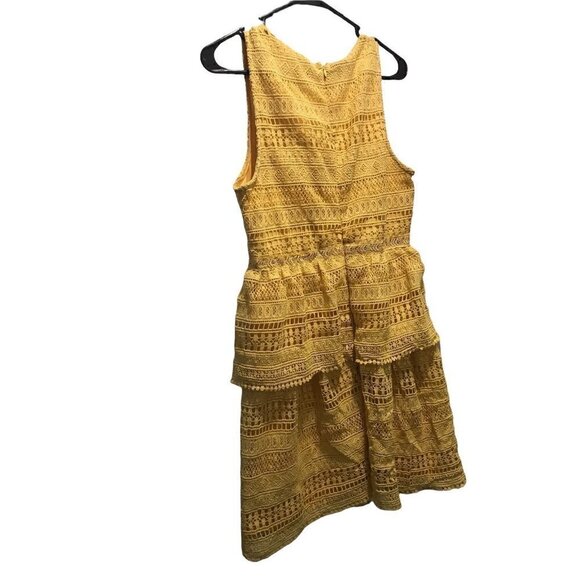 WOMEN'S Yellow Dress Size Large - Picture 6 of 9